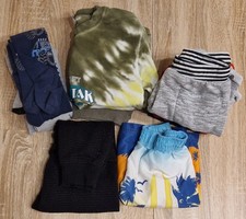 ? 10-teiliges Wäschepaket 104-110 Jungen Herbst Pullover Hosen Strumpfhosen ?