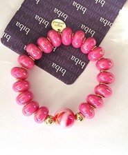 Biba Resin Metall Armband 14