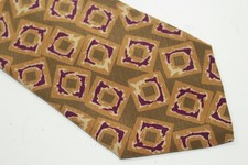 GABRIELE MOLTENI 100% Seidenkrawatte. Hergestellt in Italien F85385
