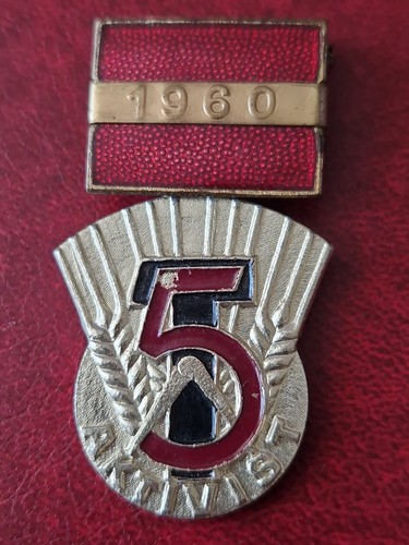 Ddr aktivistenabzeichen 1960 - ddr,