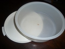 Tupperware Tortenplatte, Tortenaufbewahrungs Behälter rund