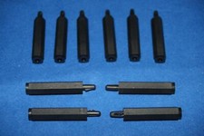 10 Kunststoff  Distanzhülsen /  Abstandshalter