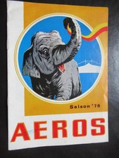 Zirkus AEROS-Saison-Programmheft 1976