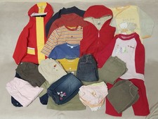 Mädchen-KLEIDUNG-31-Teile-Set, Gr. 92+92/98,Weste-Jeans-Hosen-Shirts-Matschanzug