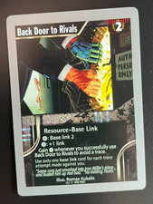 Netrunner CCG 1996 Back Door