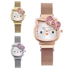 Hello Kitty Kitten Watch Kawaii Kinderarmband Geschenk Cartoon Uhr Mädchen bunt