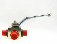 MHA 3/2 Wege Dreiwege Hydraulik Umschalthahn Blockkugelhähne BK3-DN6-10S-L PN500