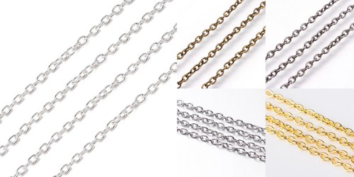 Kette gliederkette 3x2mm - 1m,