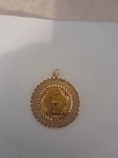 VINTAGE 18K YELLOW GOLD DOUBLE