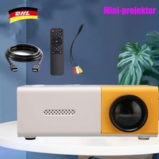 Mini LED Projektor Heimkino Beamer Film Für Outdoor-Filmvorführungen Tragbarer