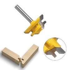 Haltbarer 1/4  Schaft Profi Zimmerei 45  Verriegelungs Gehrungs Fräser