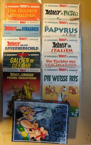 10x asterix comic - asterix,
