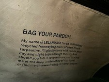 Freitag Tasche F 75 F 202 LELAND Messenger Bag Planentasche GRÜN WEISS Ansehen