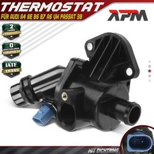 Thermostat Kühlmittel 100°C für Audi A4 Avant 8E B6 A6 C5 VW Passat 3B 1.8-3.1L