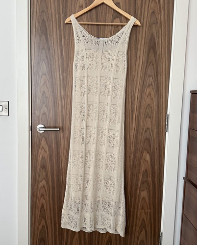 Zara sommerkleid cremefarben - zara,