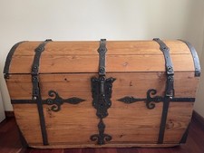 Überseetruhe Aussteuertruhe Truhe