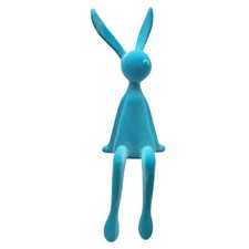 Kantenhocker Osterhase Blau