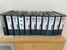 11 x Original Leitz Ordner 8