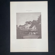 Nürnberg alte Stadtansicht