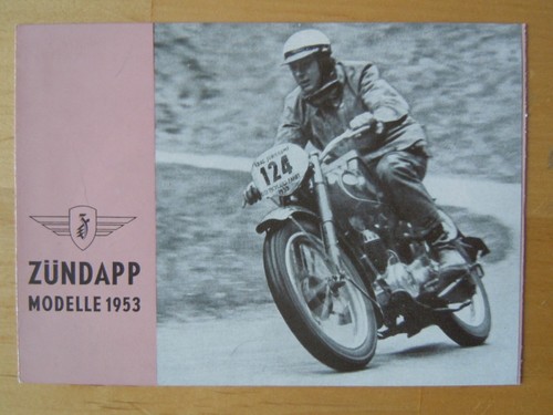 Original zündapp prospekt - original,