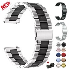 22mm Luxus Edelstahl Metall