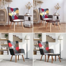 Stoff Relaxsessel Patchwork