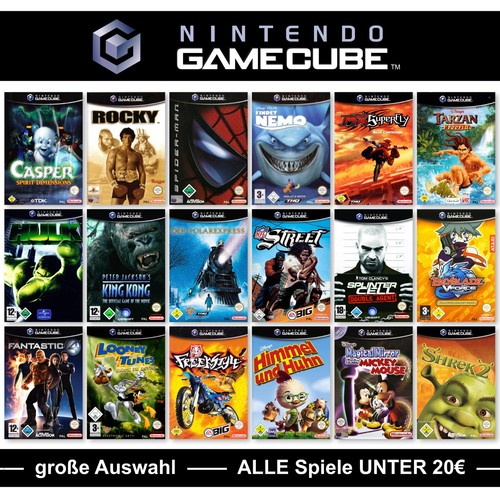 Nintendo gamecube spiele - nintendo,