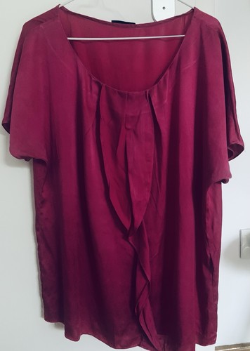 Joop kurzarm bluse reine seide - reine,