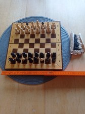 Holz Backgammon/Schach Brett -