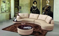 Moderne Rundcouch Ecksofa