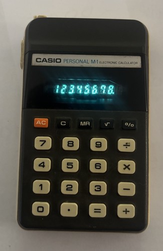 Casio personal electronic - casio, m1