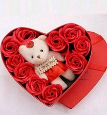 10 Rosen Bad Seife Blumen und