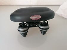 neuer selle royal damen ledersattel typ contour mit zug+druckfeder 240x175mm