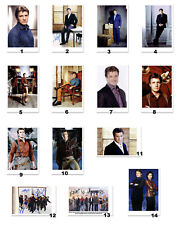 Nathan Fillion als Richard Castle und Cast Autogrammfotokarten zur Auswahl