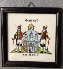 Ältere Handmalerei auf