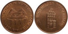 Medaille - BRD Hamburg Alt