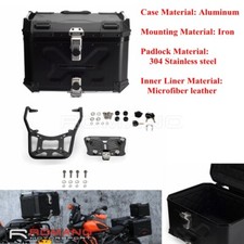 Motorcycle Top Case W/Mounting