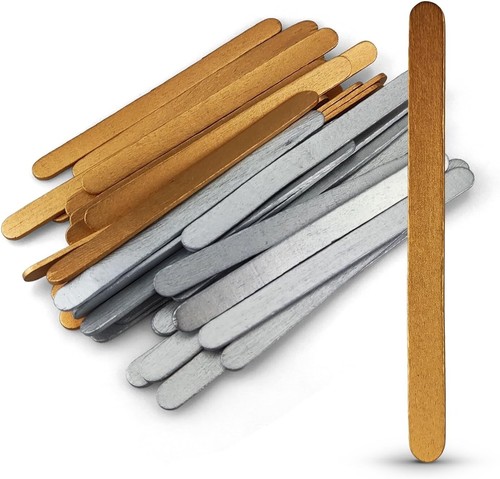 Stück holzstäbchen silber - 40,