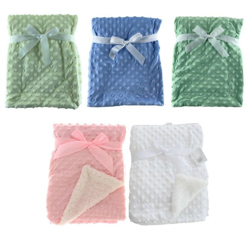 Babydecke weich fleece - fleece, bubble