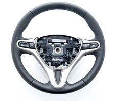 Lenkrad beziehen mit Leder für Honda Jazz III 2008-2015 NEU LEDER