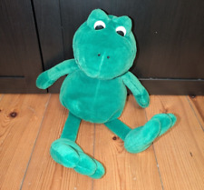 ? Vintage Frosch ca. 45 cm Kuscheltier Stofftier Plüschtier Schlenker (NICI?)