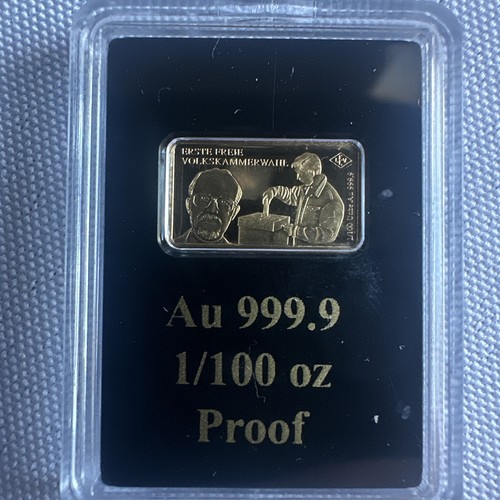 Goldbarren erste freie - erste,