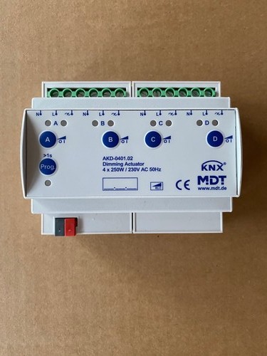 1st mdt dimmaktor fach reg - mdt, 4-fach