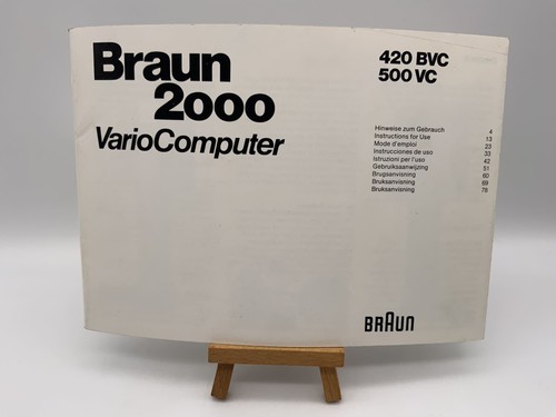Braun vario computer 2000 - computer,