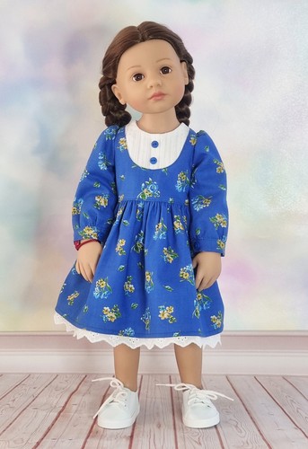 Puppenkleidung langarmkleid - puppenkleidung,