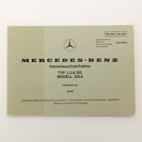 Mercedes kurzhauber la - mercedes, 322