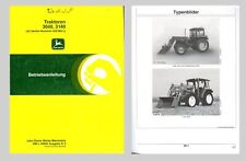 JOHN DEERE Traktor 3040 3140 SG2 Kabine Betriebsanleitung Original 1983
