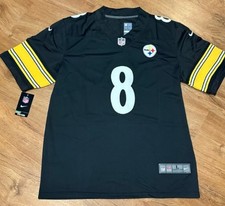 Aaron Rodgers #8 Pittsburgh Steelers 2025/26 American Football Herren NFL Trikot