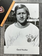 Autogrammfoto Gerd Heidler