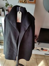 Schwarze Cape Neu Von Bleifrei Gr XL Wolle Kaschmir Viscose